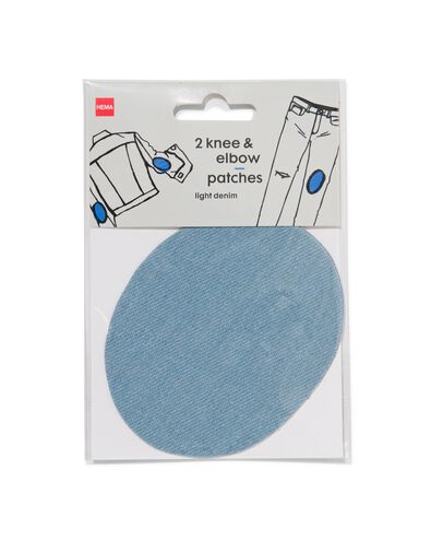 kniestukken 11x9 licht - 2 stuks