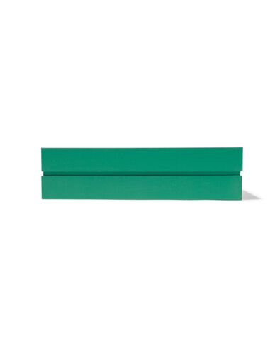 decoratieve opbergdoos met deksel 21x30.8x8 groen