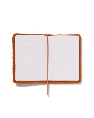 notitieboek gelinieerd fluffy rode panda A5
