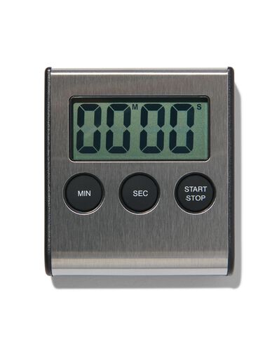 kookwekker digitaal magnetisch rvs