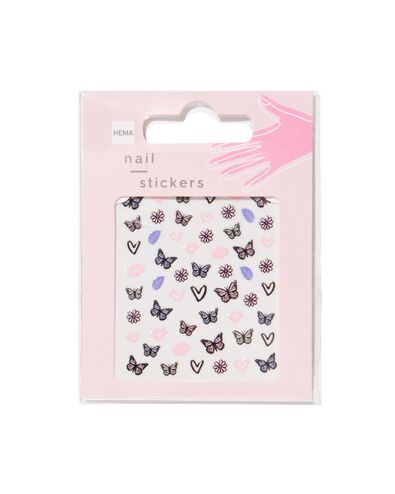 nagelstickers vlinders