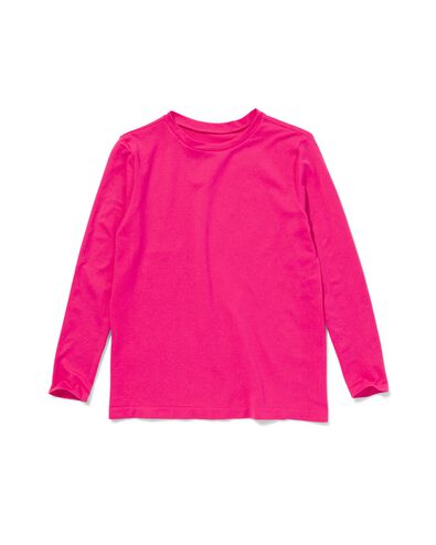 naadloos kinder sportshirt roze