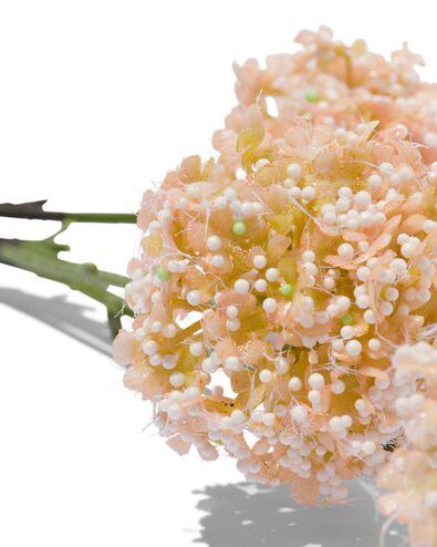 kunstbloem sneeuwbal 61cm roze
