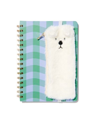 notitieboek met etui gelinieerd A5