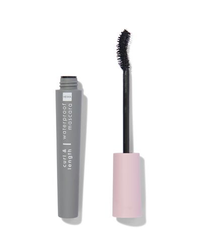 curl & length mascara waterproof zwart