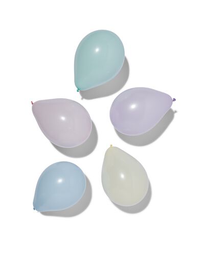 ballonnen pastel 23 cm - 10 stuks
