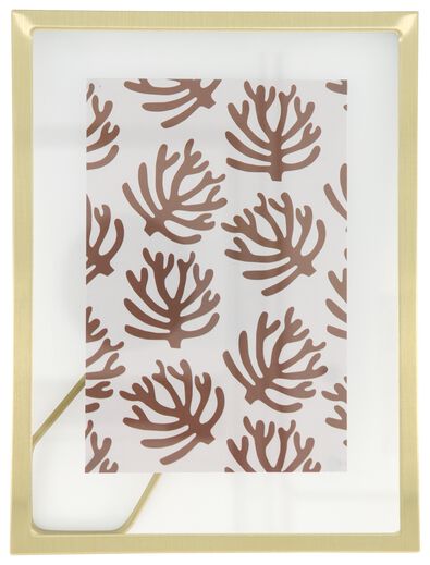 floating fotolijst metaal 15x20 goud