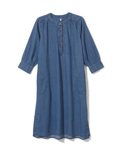damesjurk Lola middenblauw
