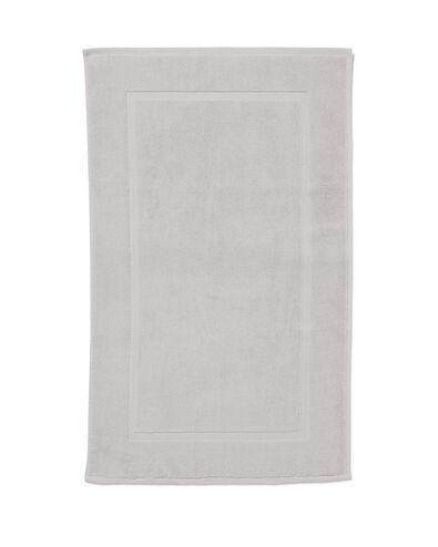 badmat 50x85 zware kwaliteit lichtgrijs