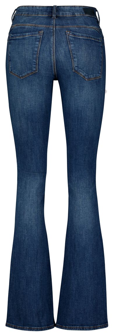 dames jeans bootcut shaping fit middenblauw
