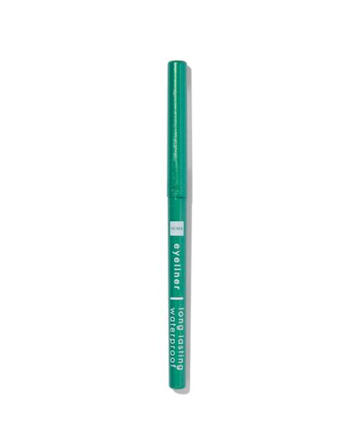 eyeliner metallic groen