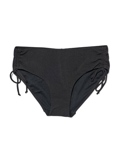 dames bikinibroekje verstelbare strik zwart