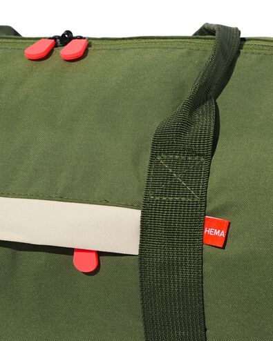 opvouwbare duffel tas rPET 38L 53x26x28 groen