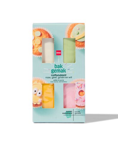 rolfondant - 4 stuks