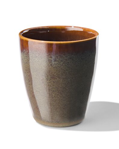 mok 240ml Porto reactief glazuur taupe