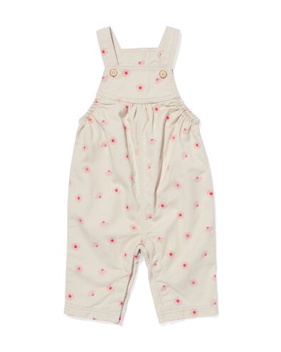 baby tuinbroek denim ecru