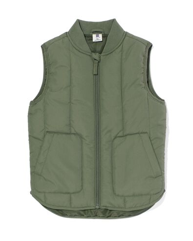 kinderbodywarmer groen