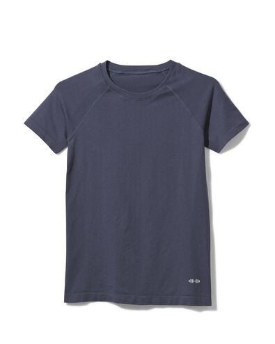 naadloos dames sportshirt paars