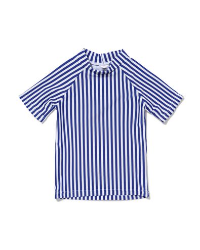 baby UV zwemshirt met UPF50 streep groen