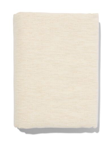 tafelkleed chambray katoen beige/goud 140x240