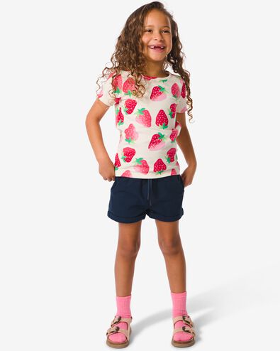 kinder sweatshort donkerblauw