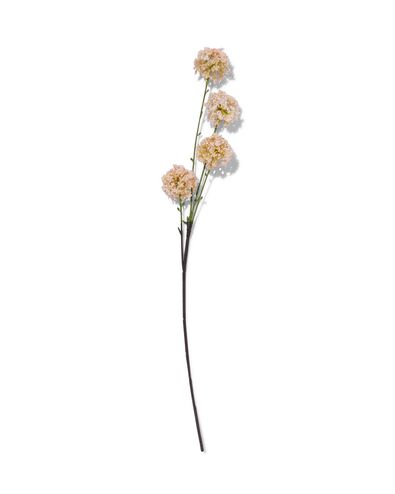 kunstbloem sneeuwbal 61cm roze
