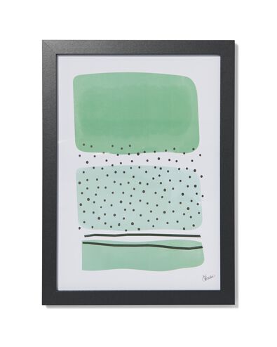 fotolijst hout A4 zwart