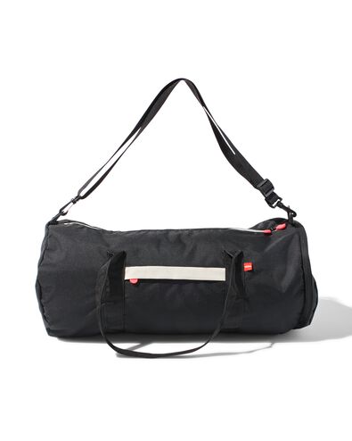 opvouwbare duffel tas rPET 38L 53x26x28 zwart