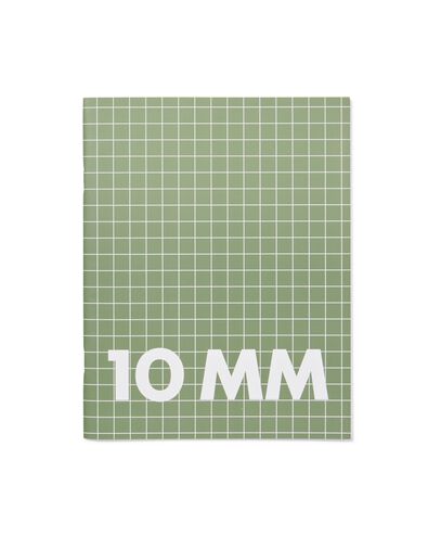 schriften A5 geruit 10 mm - 3 stuks