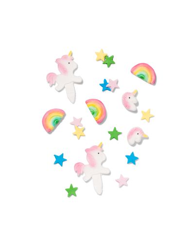 versierplezier eetbare versierset - regenboogfeest