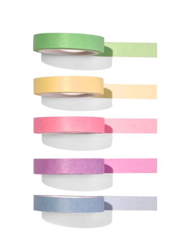washi tapes - 5 stuks