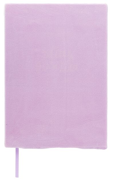 rekbare boekenkaft fluweel lila