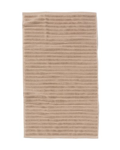 badmat ribbels taupe 50x85