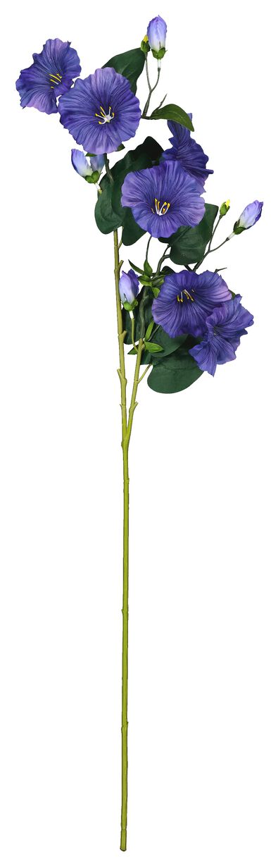 kunstbloem 75cm blauw