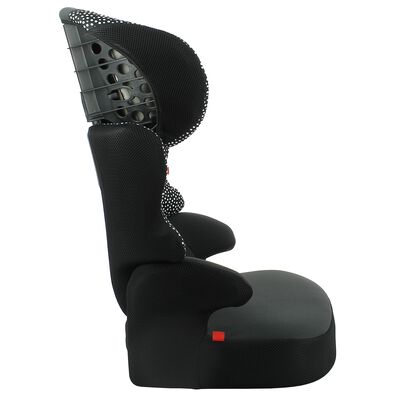 autostoel junior 15-36kg zwart/witte stip