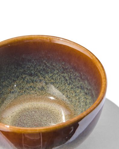 schaal &Oslash;6cm Porto reactief glazuur taupe