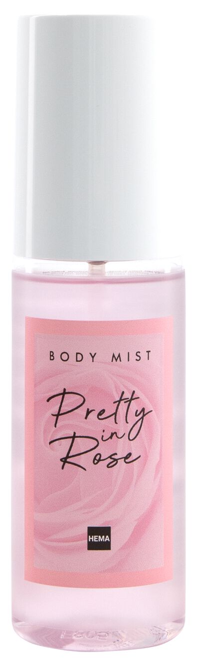 body mist pretty in rose 100ml