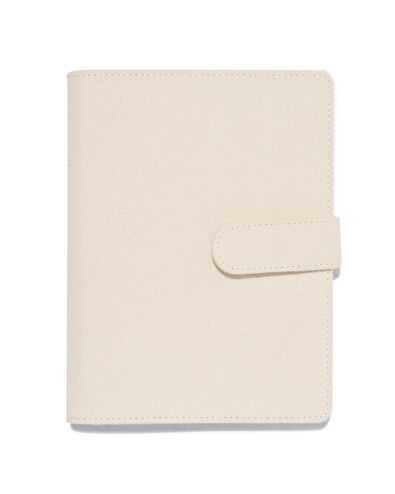 navulbaar notitieboek canvas A5 gevuld met lijntjes