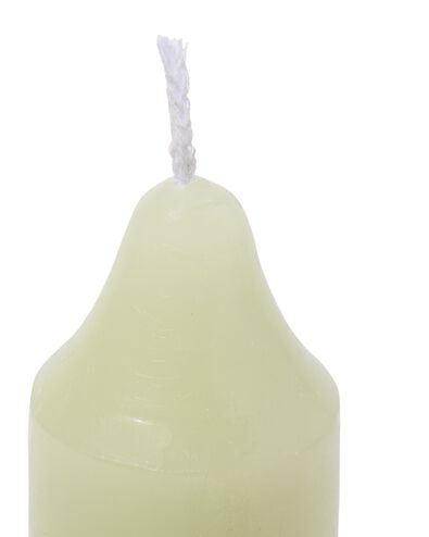huishoudkaarsen dip-dye &Oslash;2.3x25 groen - 2 stuks