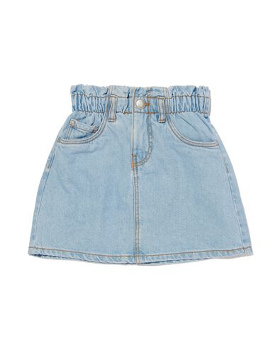 kinderrok paperbag denim lichtblauw