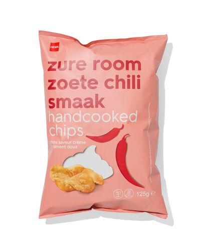 chips zoete chili en zure room 125gram