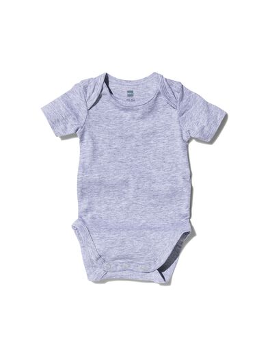 romper stretch grijsmelange