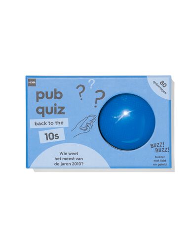 pubquiz '10s met buzzer