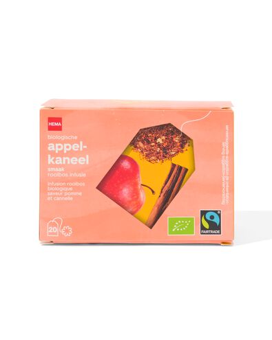 biologische rooibos infusie appel kaneel - 20 stuks