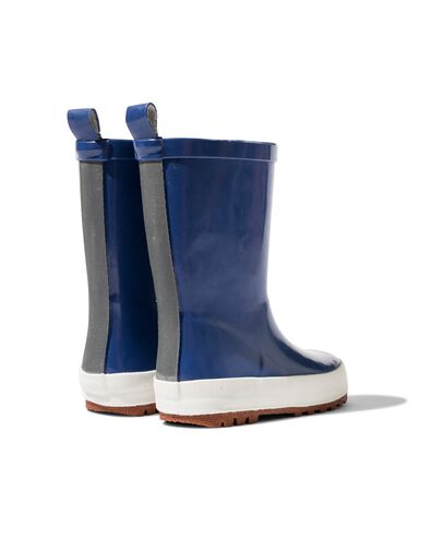 baby regenlaarzen rubber blauw