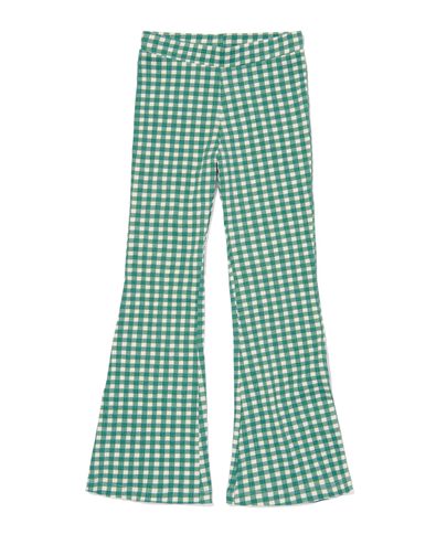 kinderlegging rib flared groen