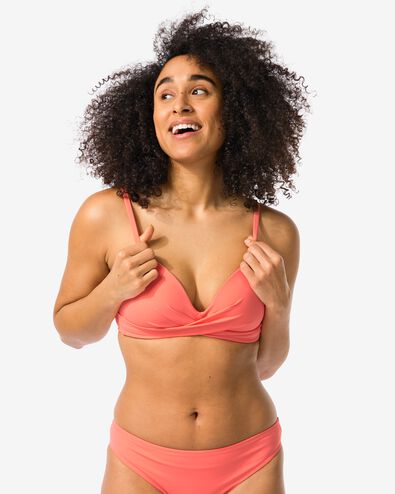 dames bikinitop koraal
