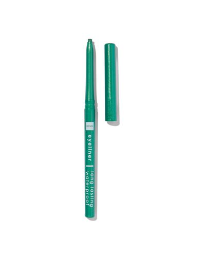 eyeliner metallic groen