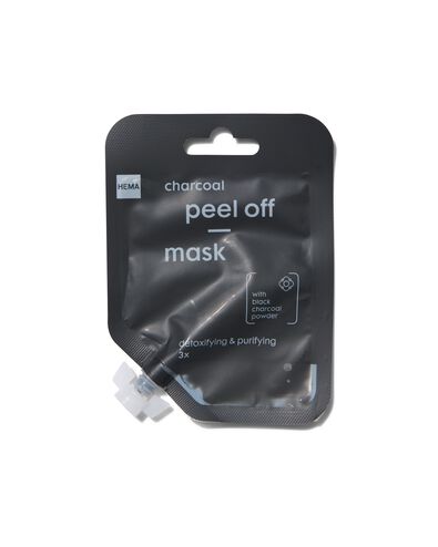 peel-off masker houtskool