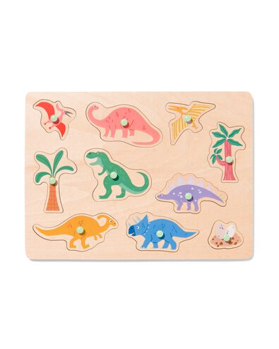 puzzel dino hout